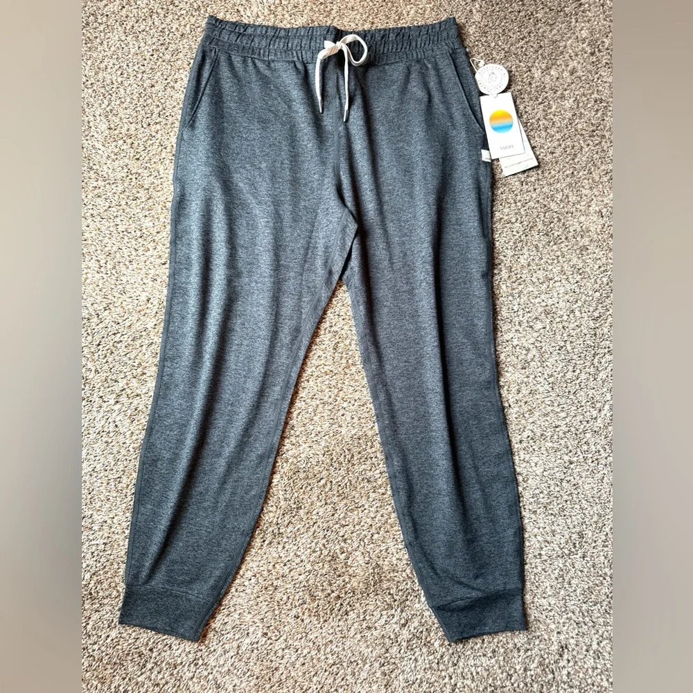 Vuori Performance Joggers VW303 Charcoal Heather - Picture 2 of 13